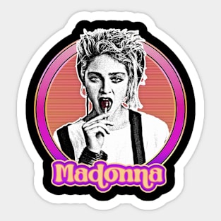 madonna Sticker